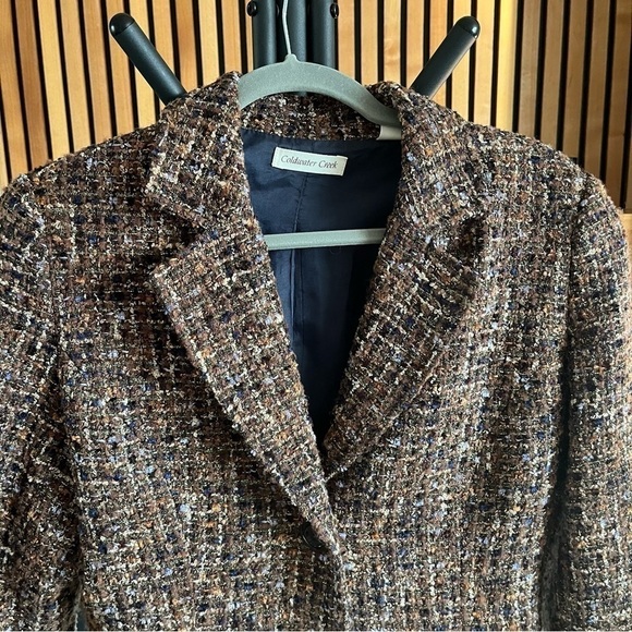 Women’s Coldwater Creek Tweed Blazer - Size 10, Excellent Condition - Picture 2 of 8